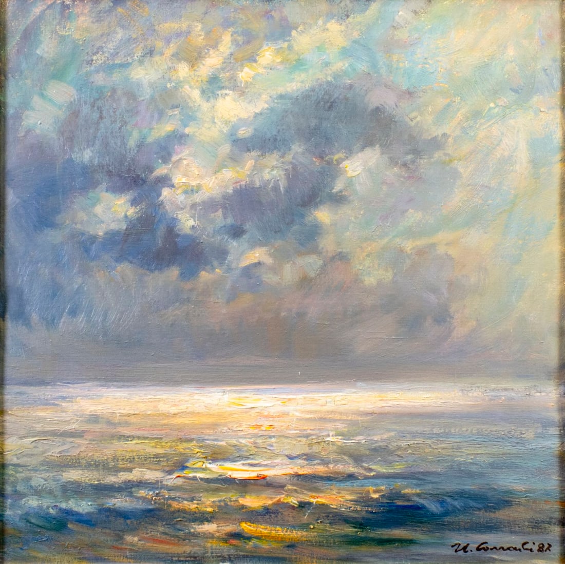 Umberto Corradi (Italy,1930-2022) oil painting (1 of 13)