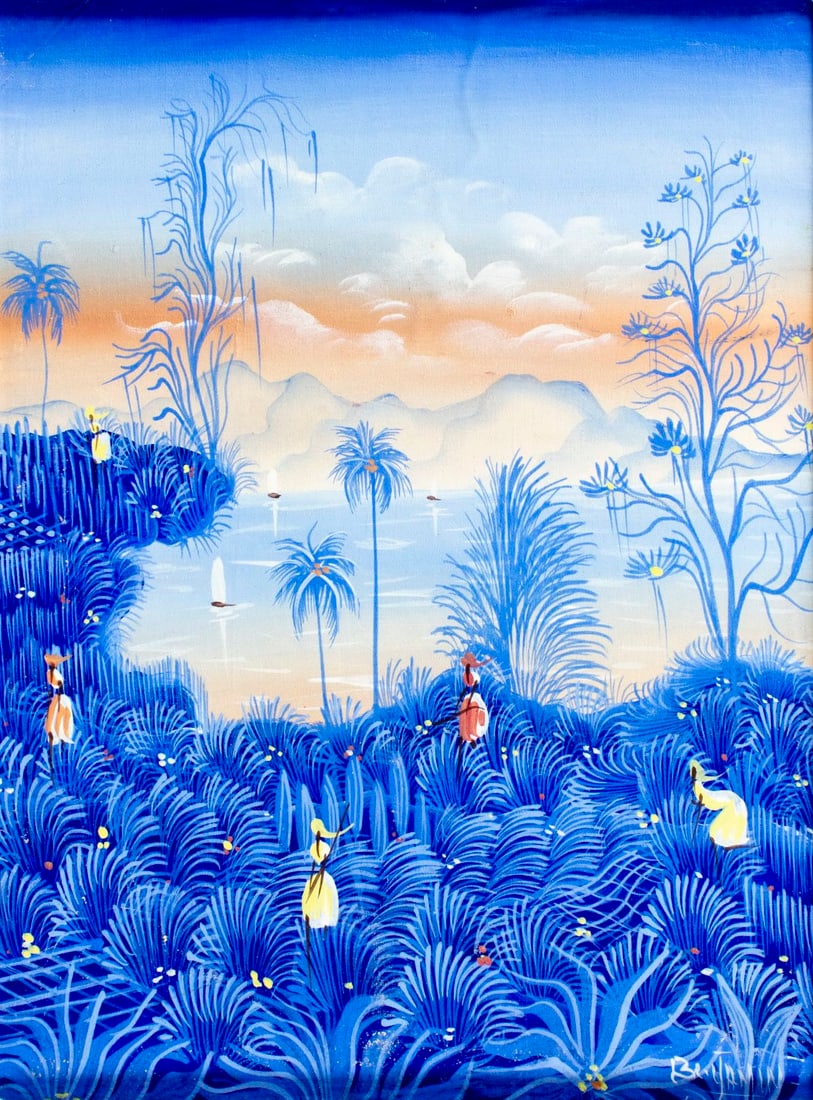 Benjamin (Haiti,20C) oil painting (1 of 12)