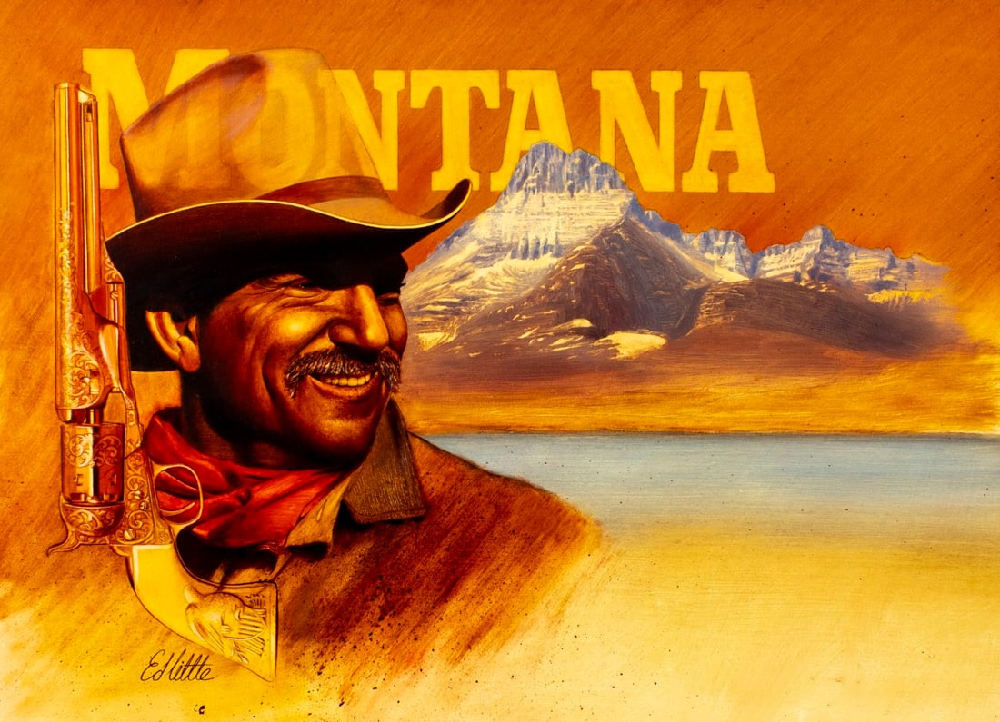 Ed Little (CT,b 1957) oil painting (1 of 13)