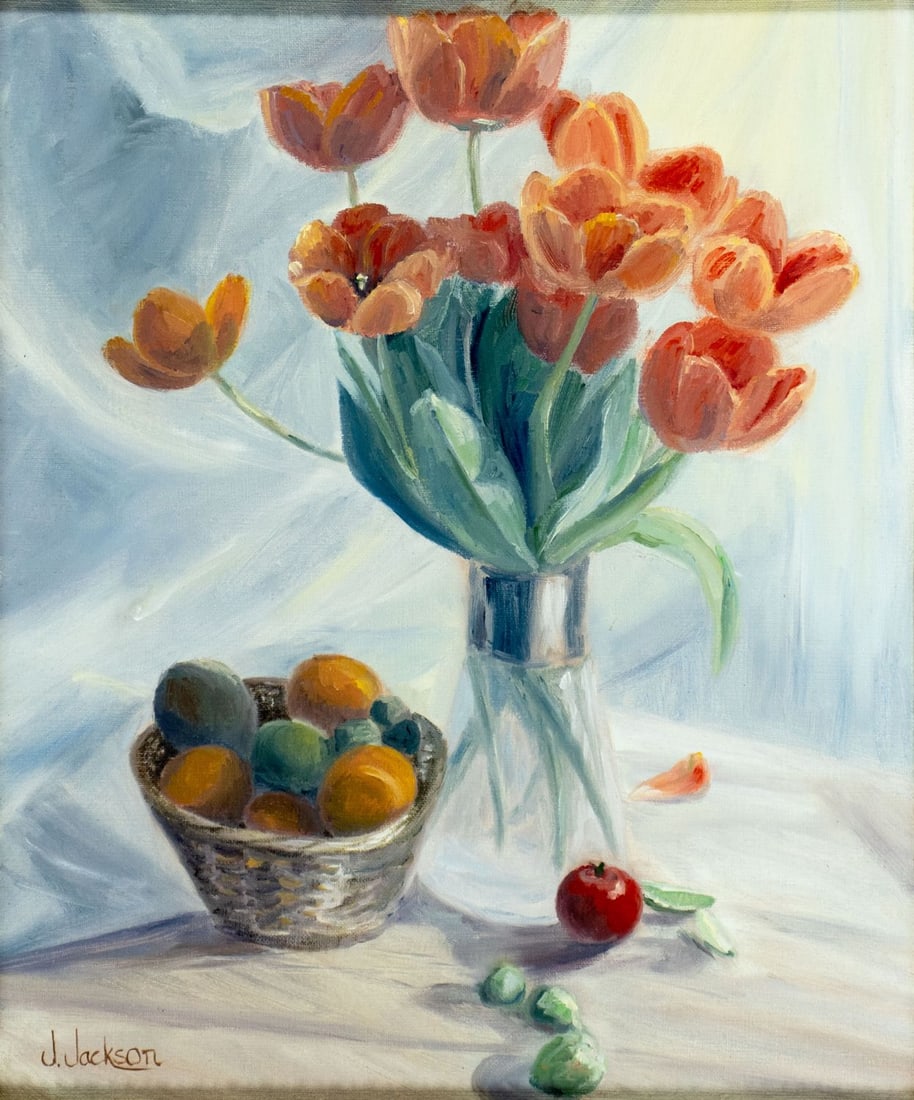 Jeanine Careri Jackson (NJ,b 1954) oil painting (1 of 14)