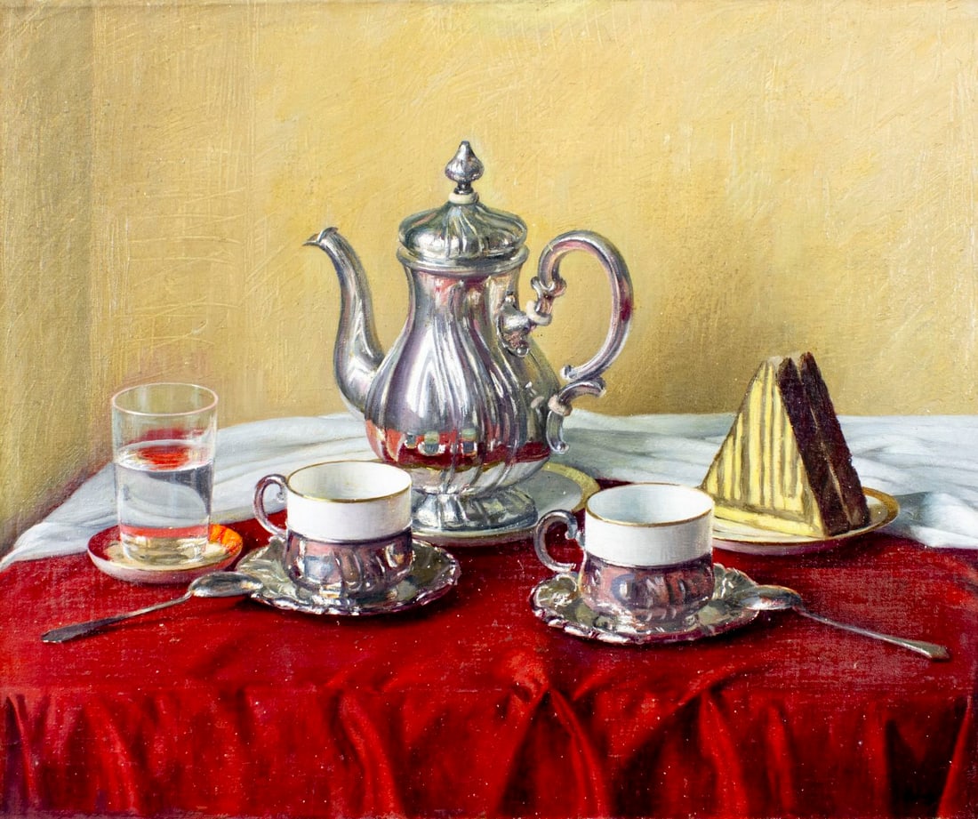 Istvan Gyorffy (Hungary,1890-1970) oil painting (1 of 13)