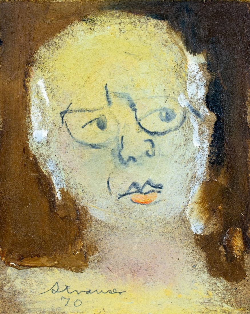 Sterling Strauser (PA,1907-1995) oil painting (1 of 9)