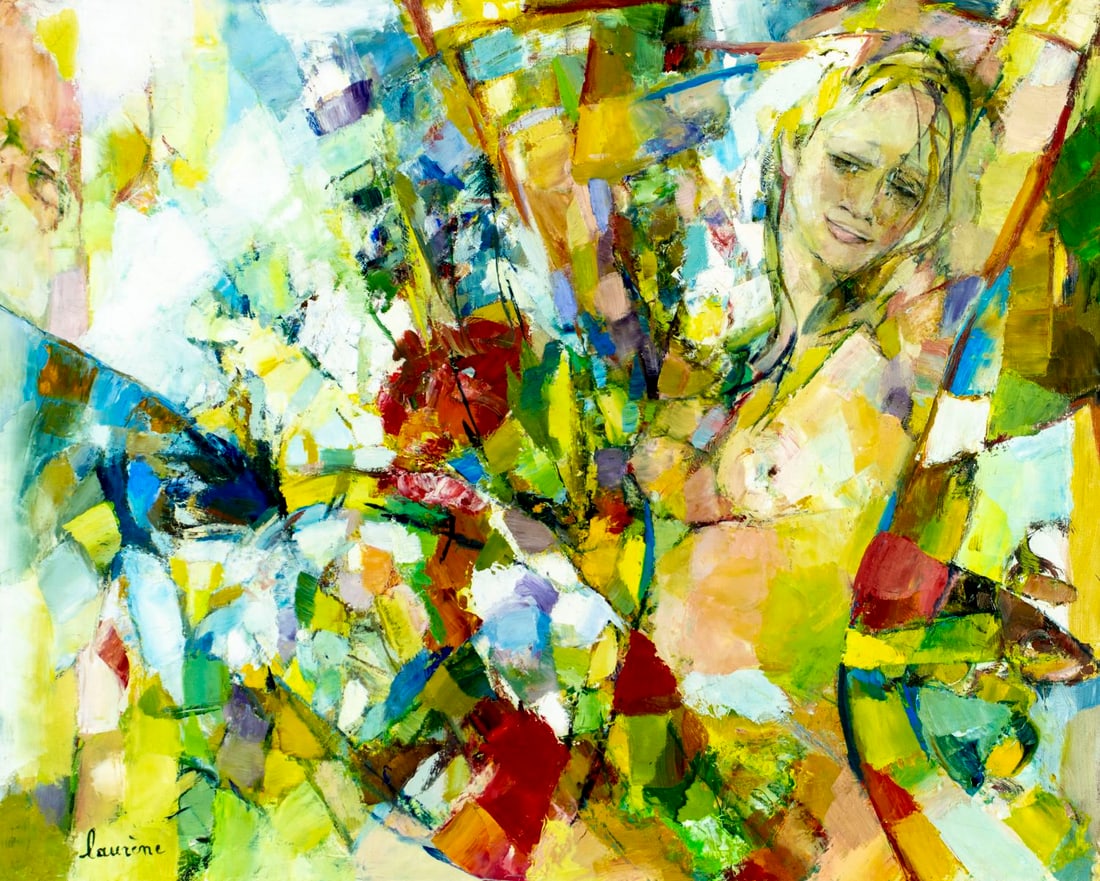 Laurene Nicole Bideau Hureau (France,20C) oil painting (1 of 14)