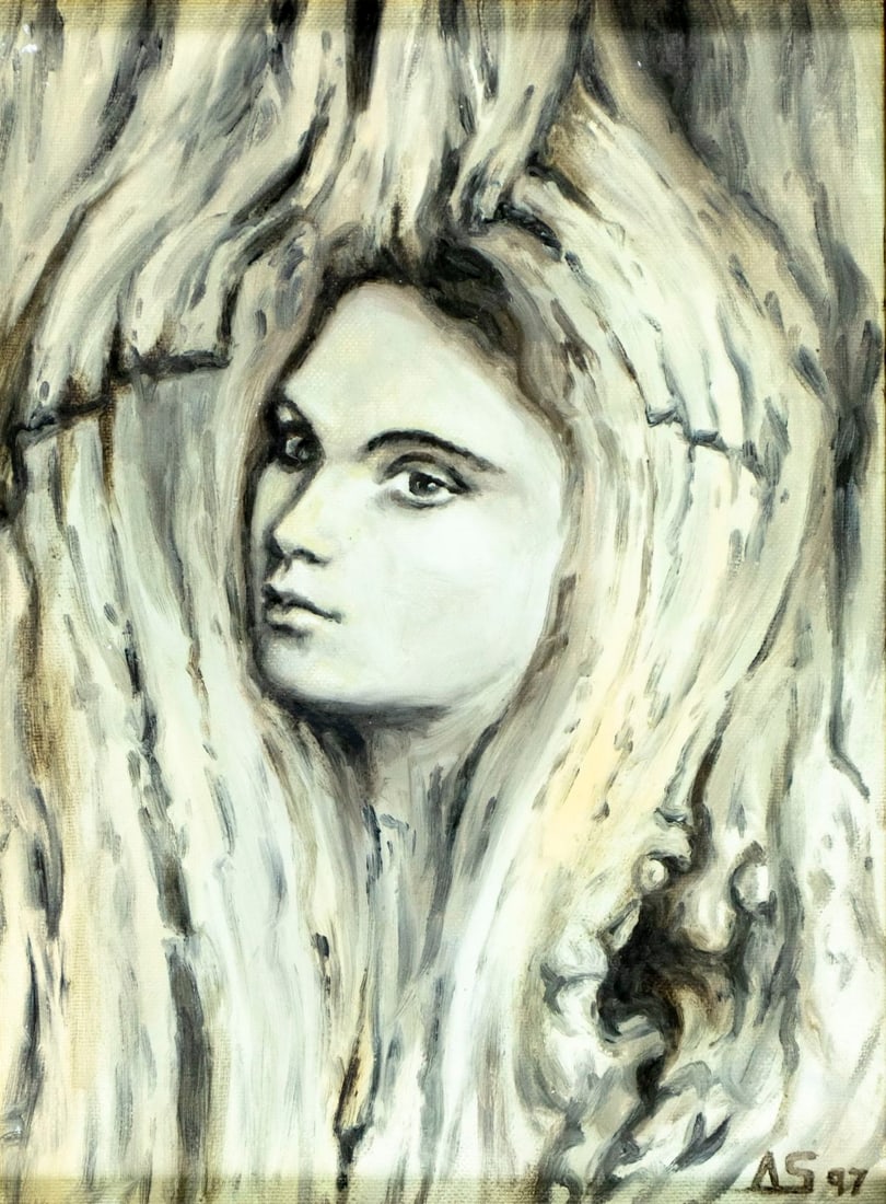 A Santella (US,20/21C) oil painting (1 of 12)