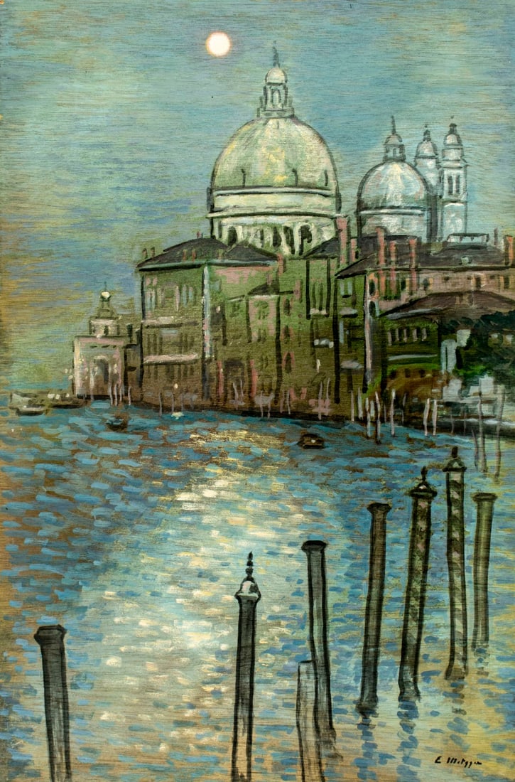 Evelyn Metzger (NY,Brazil,1911-2007) oil painting (1 of 13)