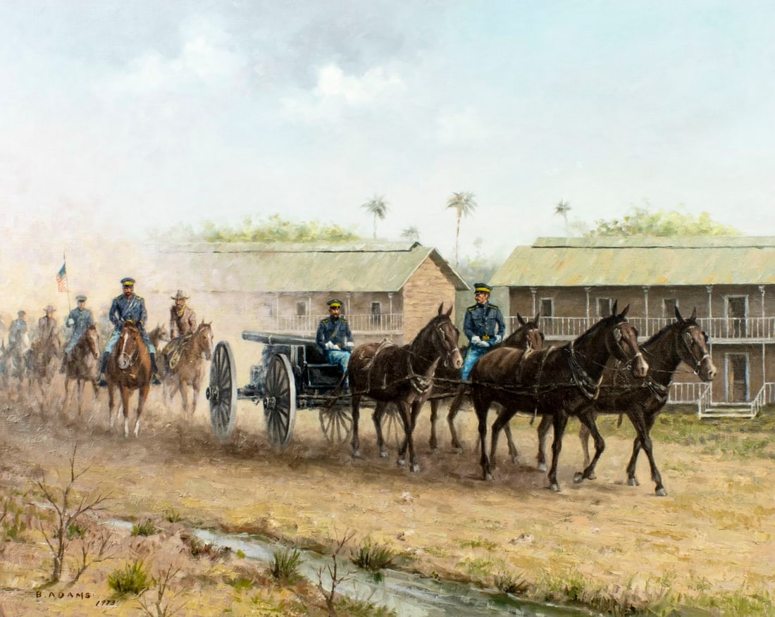 B Adams (US,20C) oil painting (1 of 13)