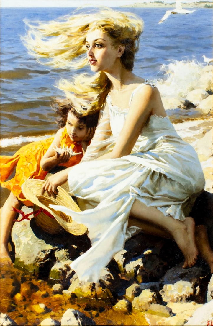 Katya Morgun (Russia,b 1982) oil painting (1 of 13)