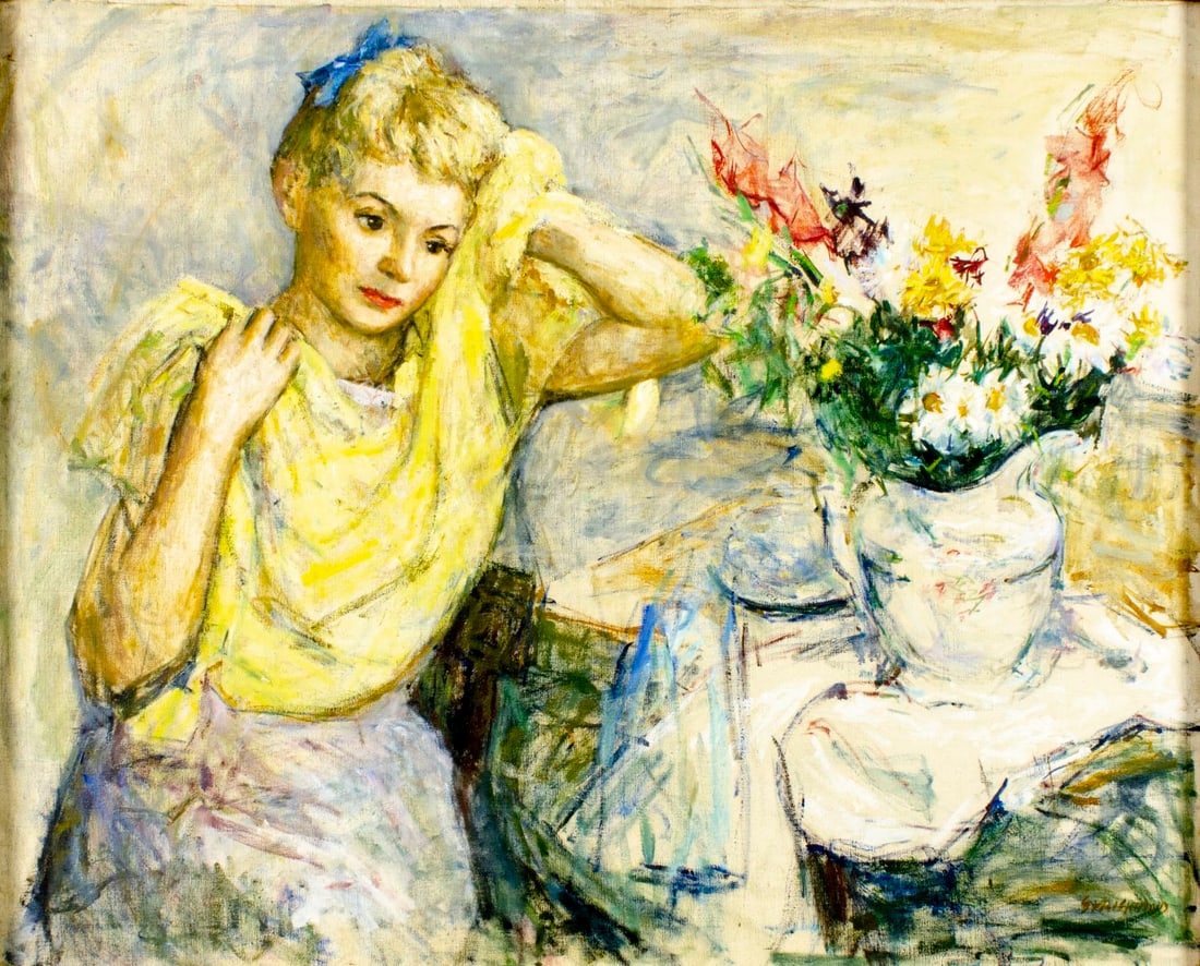 Thomas Strickland (FL,NJ,1932-1999) oil painting (1 of 14)