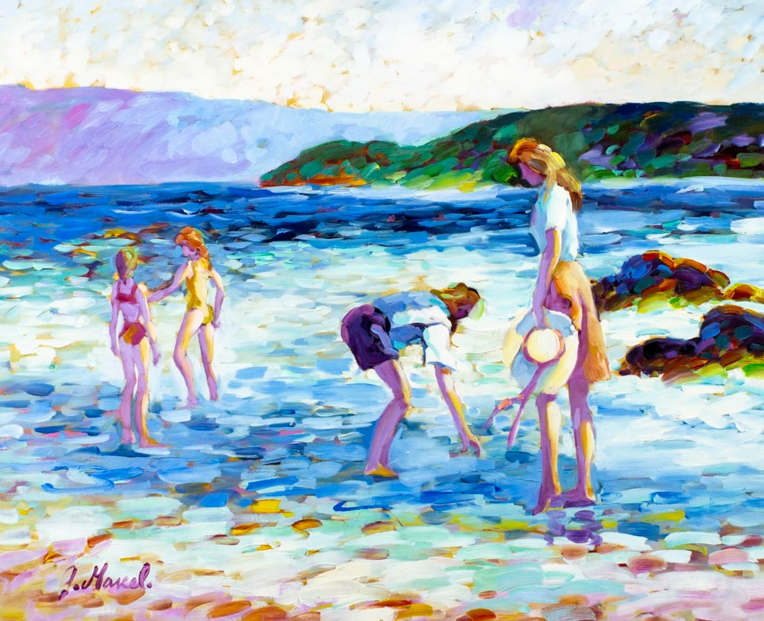 Lisandro Baylon (Argentina,US,1951-?) oil painting (1 of 13)