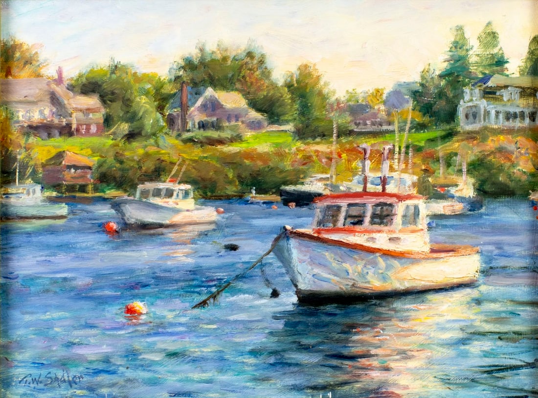 Tom W Sadler (FL,20/21C) oil painting (1 of 13)