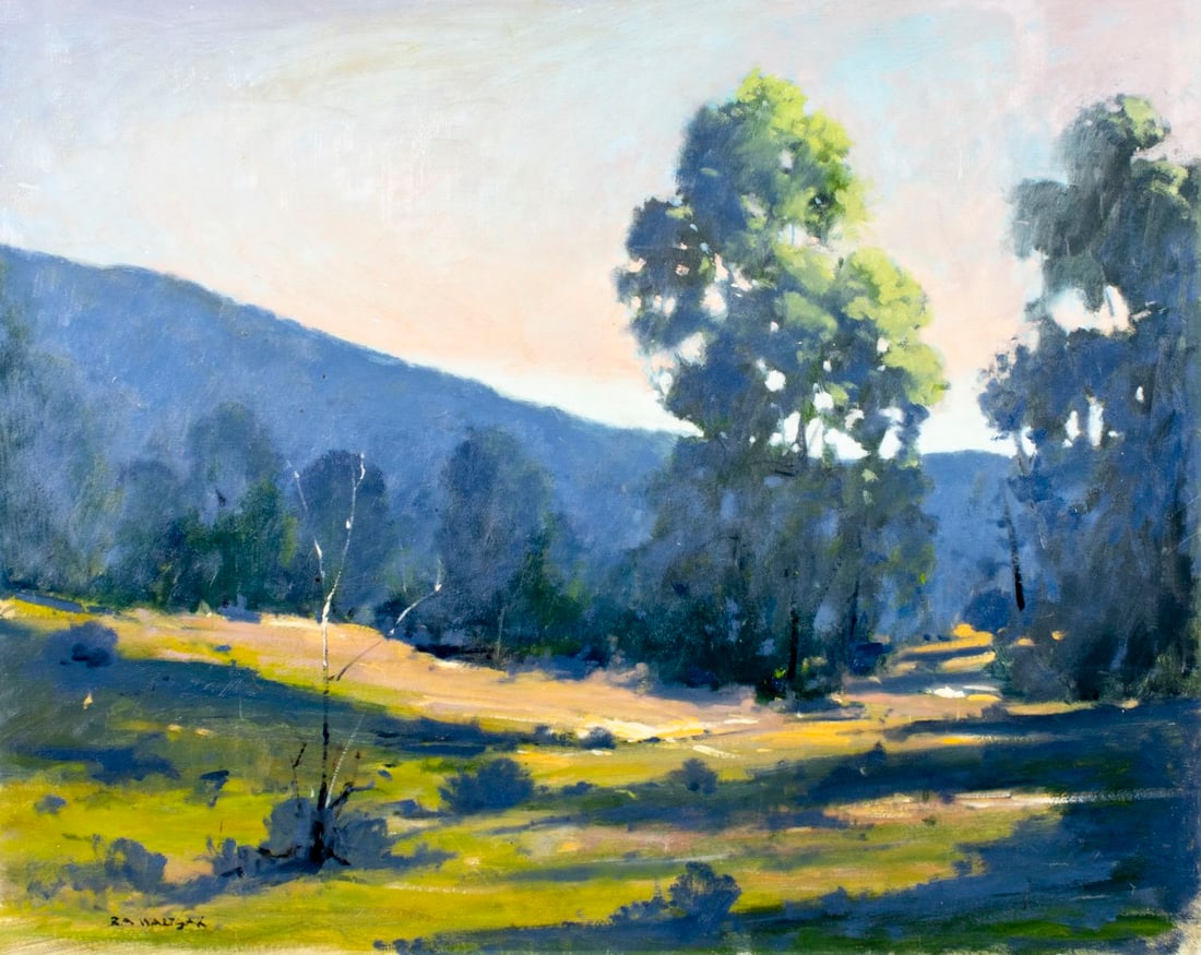 Robert Waltsak (NJ,b 1944) oil painting (1 of 12)