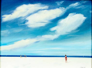 Gilbert (US,mid 20C) oil painting (1 of 12)