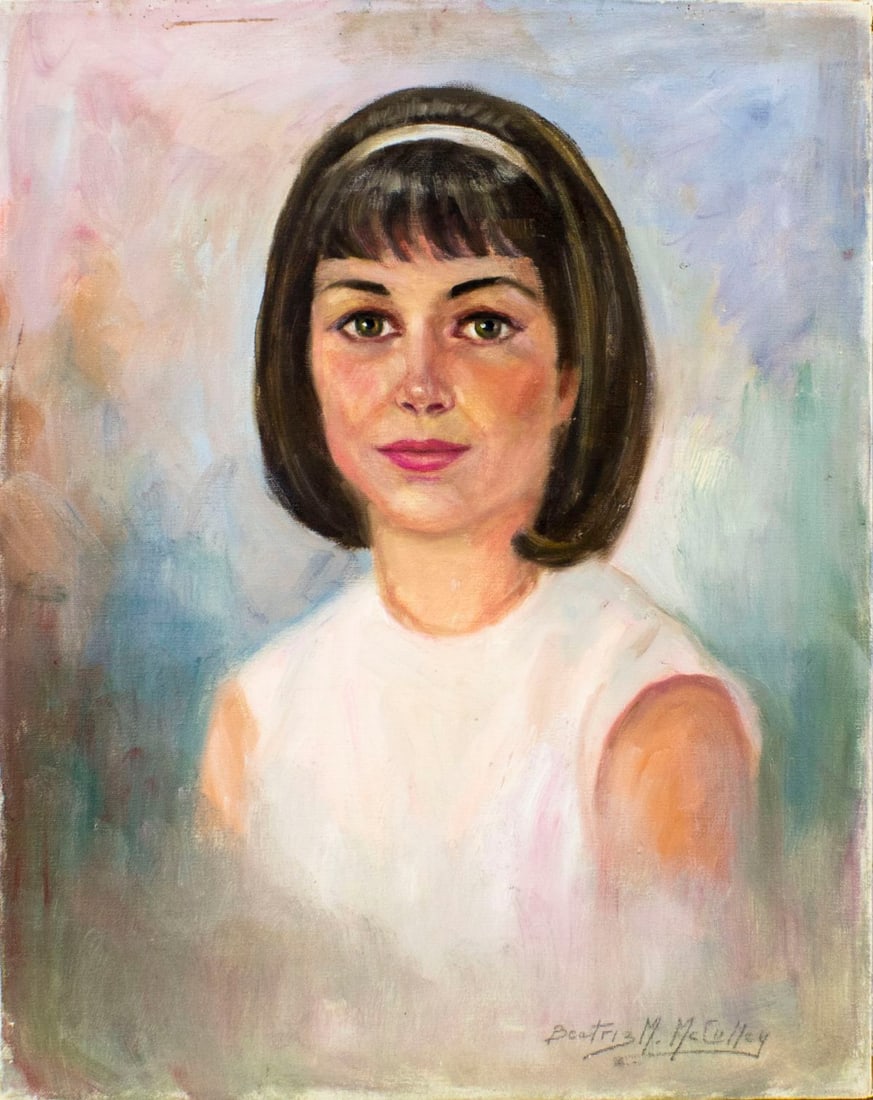 Beatrix McCulley (CA,1899-1983) oil painting (1 of 11)