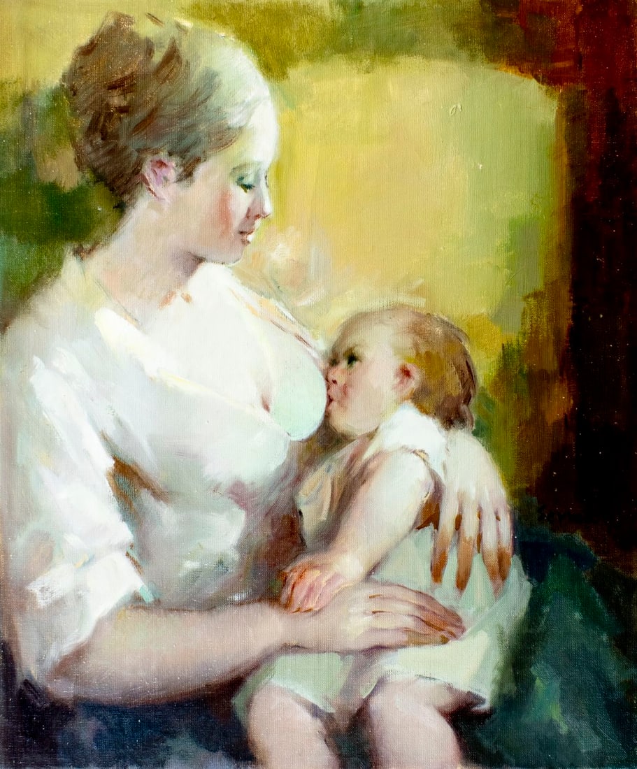 Ruggero Serrato (Italy,1898-?) oil painting (1 of 13)