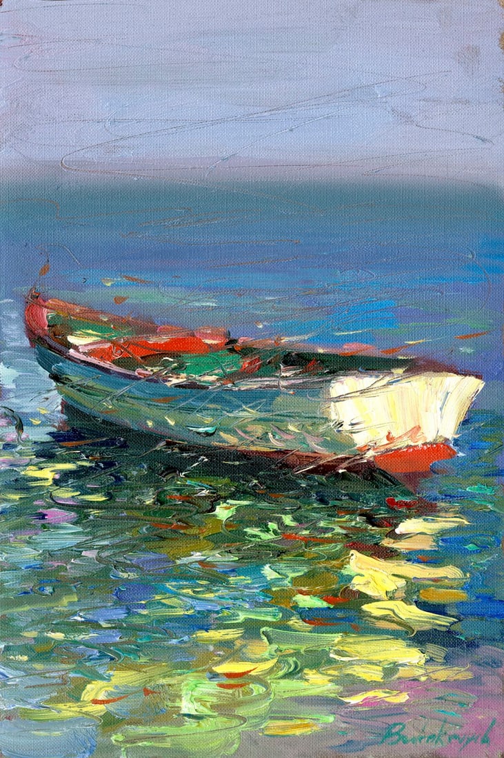 Volodymyr Budenkevych(Ukraine,20/21C) oil painting (1 of 12)
