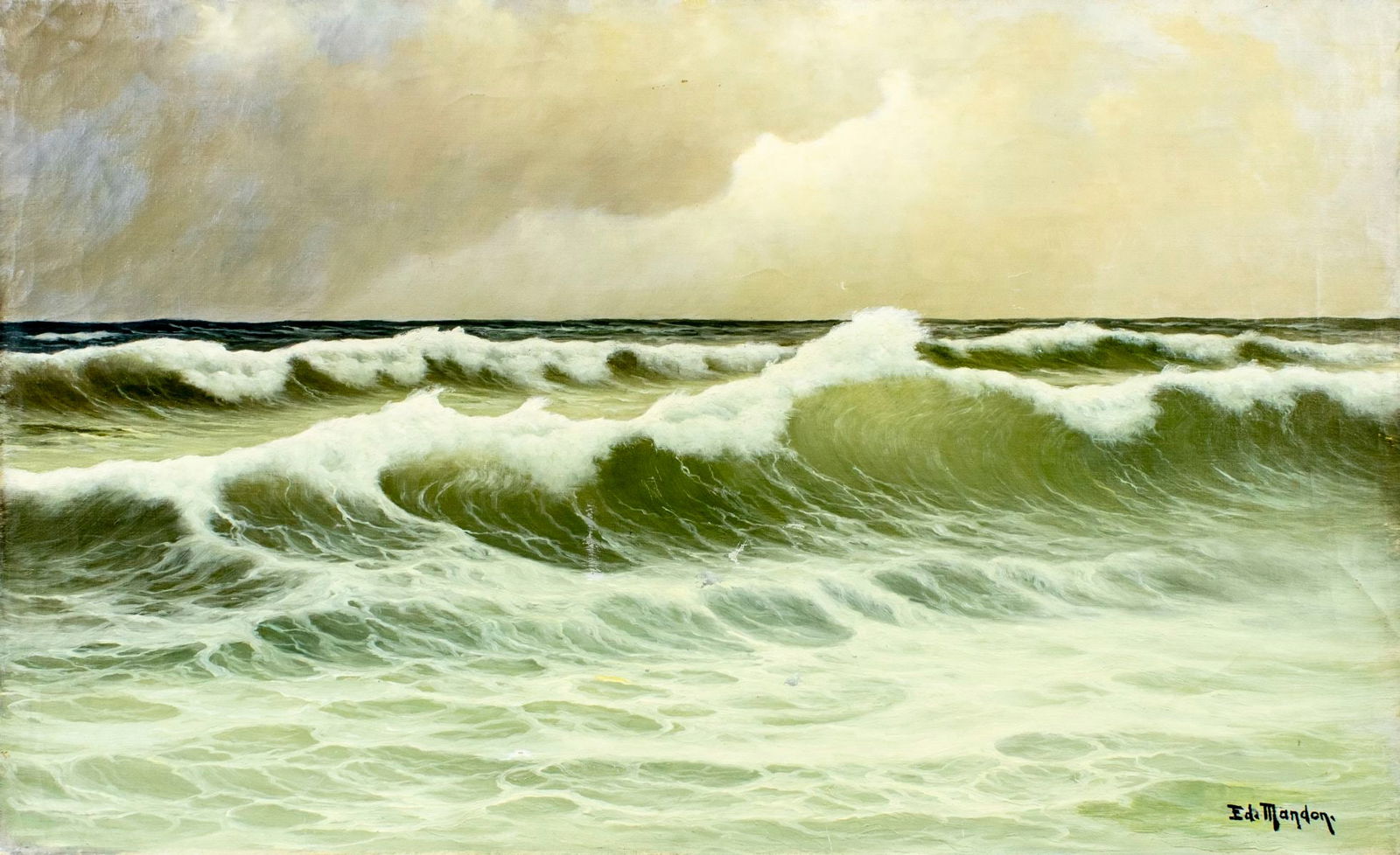 Edouard Mandon (France,1885-1977) oil painting (1 of 13)