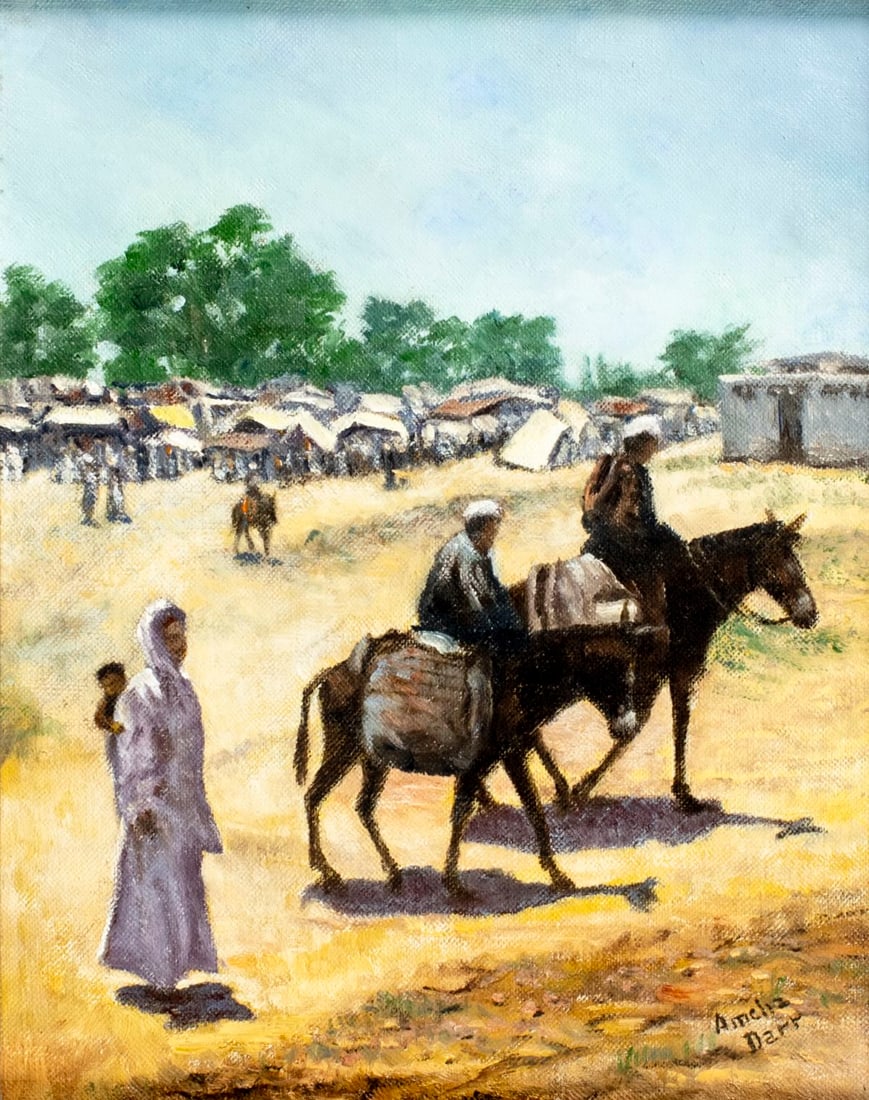 Amelia Darr (FL,20C) oil painting (1 of 13)