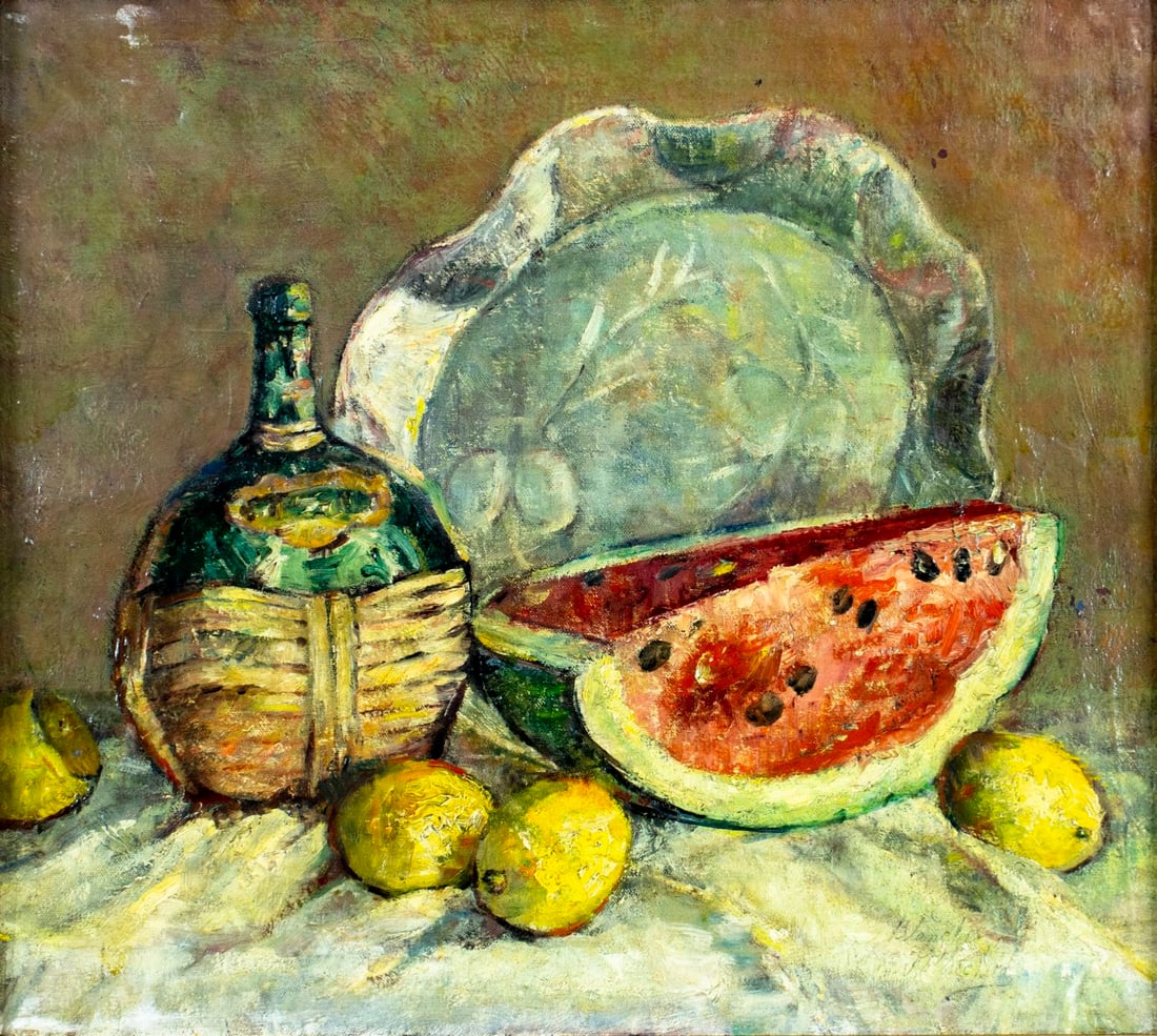 Blanche Rothschild (NY,1893-1988) oil painting (1 of 14)