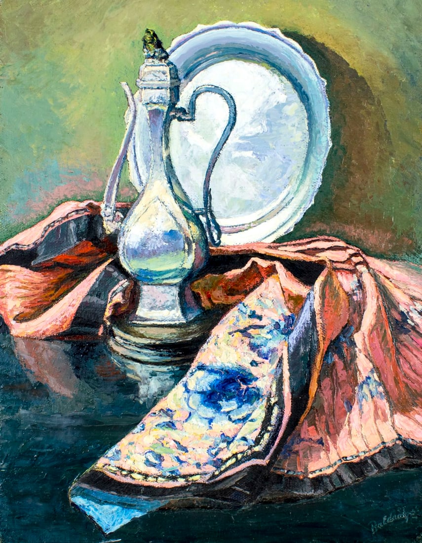 Cyrus Baldridge (NM,1889-1977) oil painting (1 of 11)