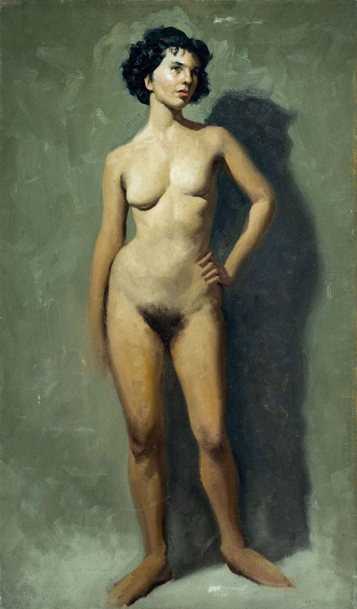 Berger (US,mid 20C) oil painting (1 of 12)