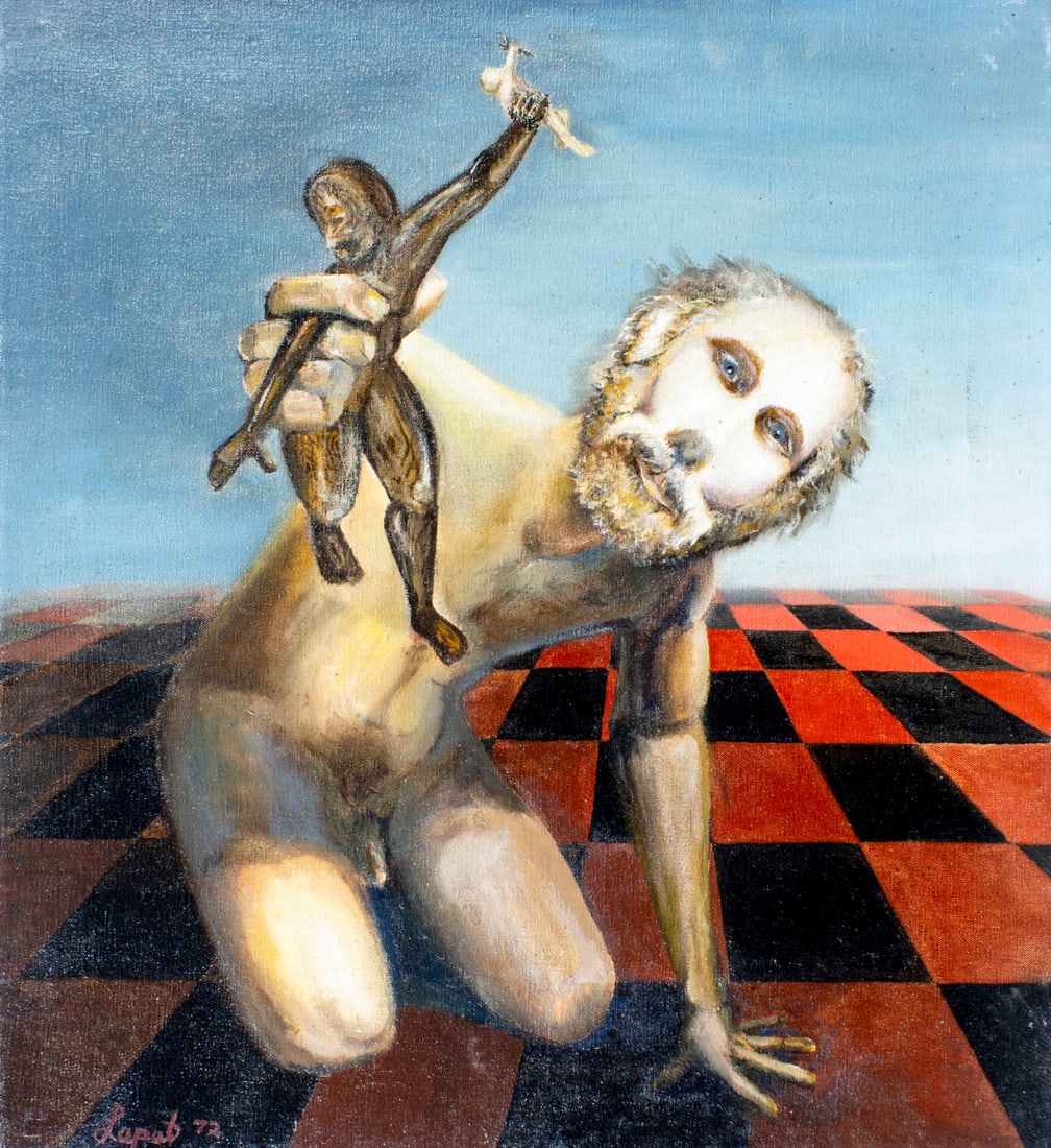 Lapat (US,20C) oil painting (1 of 12)