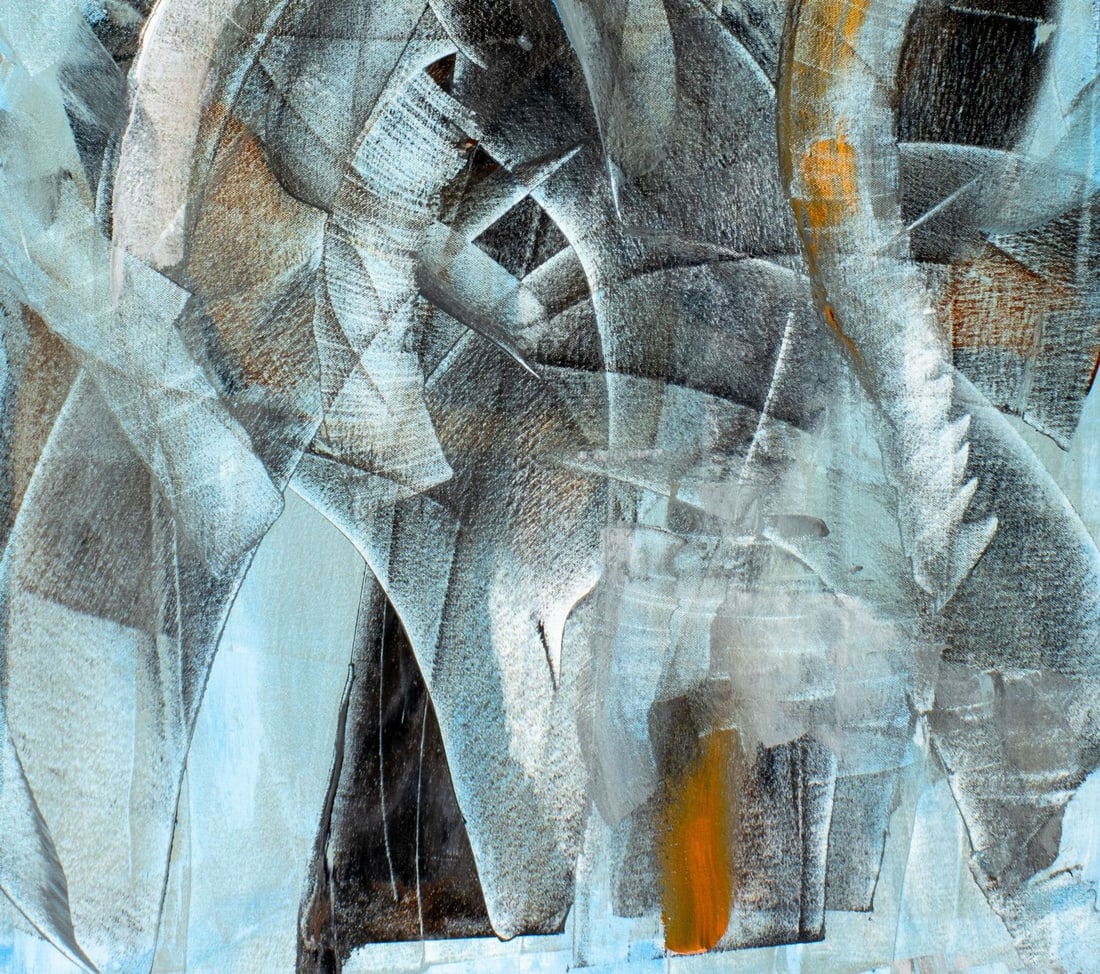 Pios Rodaman (FL,Brazil,b 1953) acrylic painting - 7