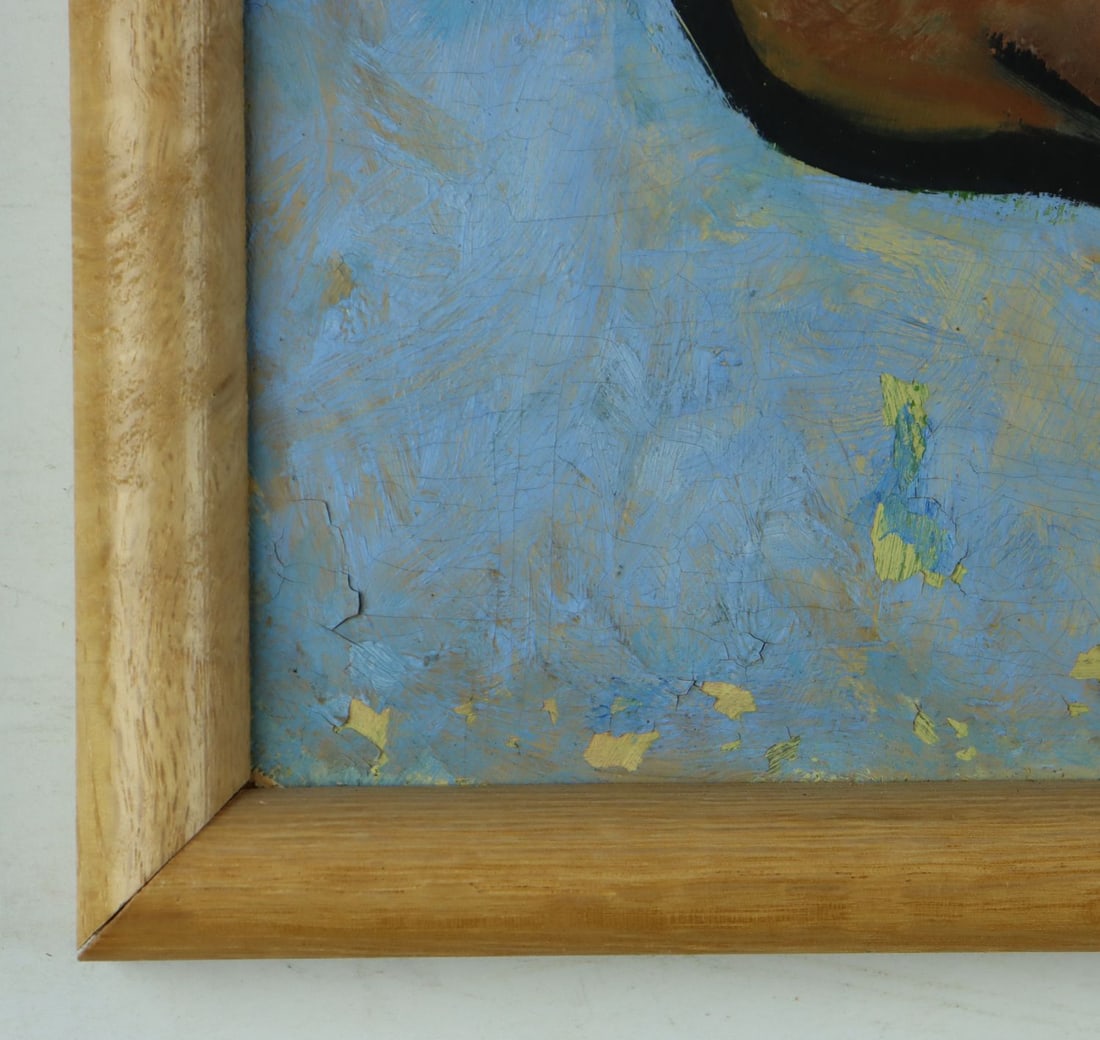 Emlen Pope Etting Jr (PA,France,1905-1993) oil painting antique - 10