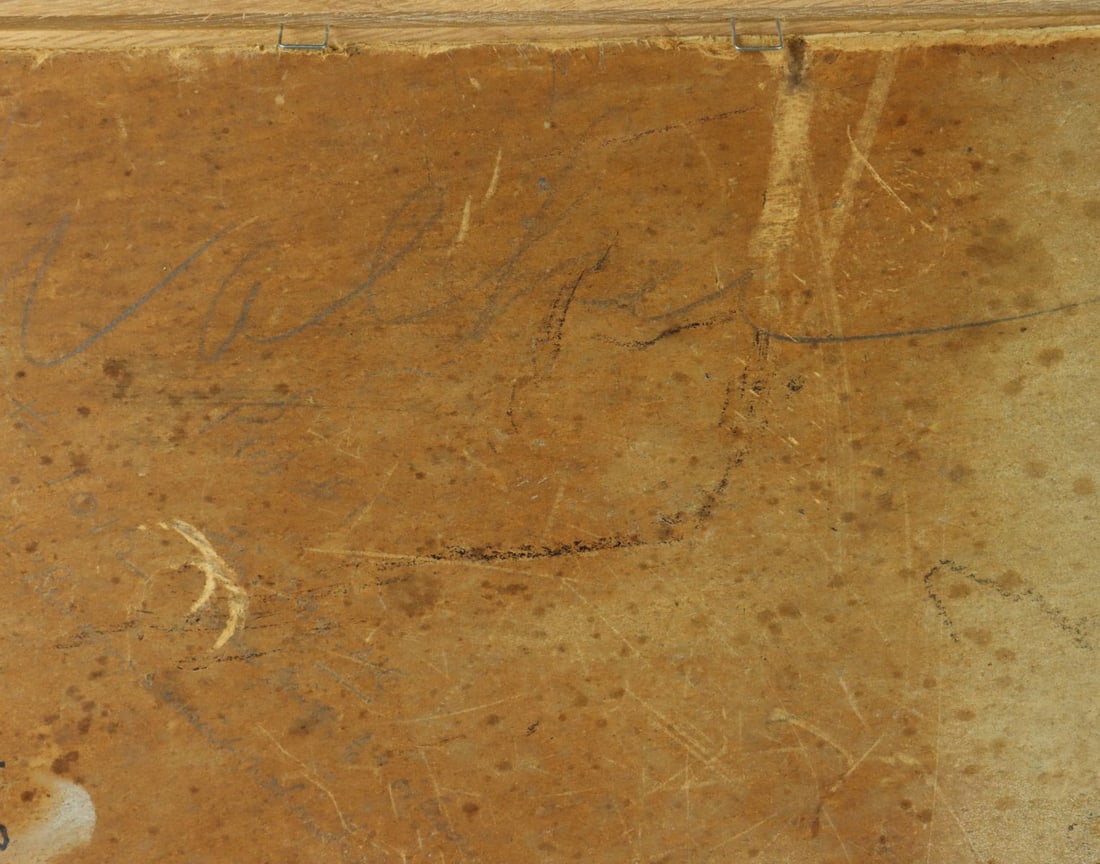 Emlen Pope Etting Jr (PA,France,1905-1993) oil painting antique - 15