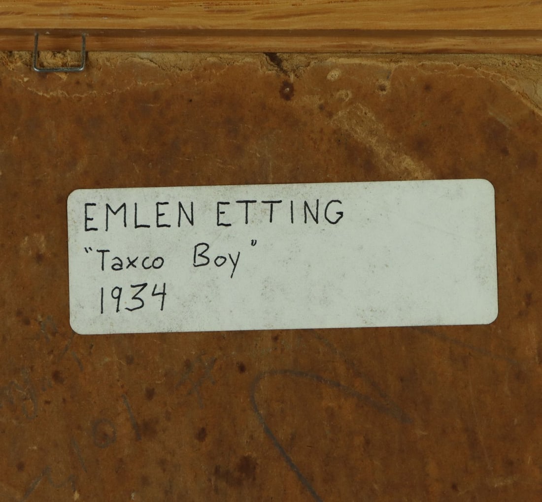 Emlen Pope Etting Jr (PA,France,1905-1993) oil painting antique - 16