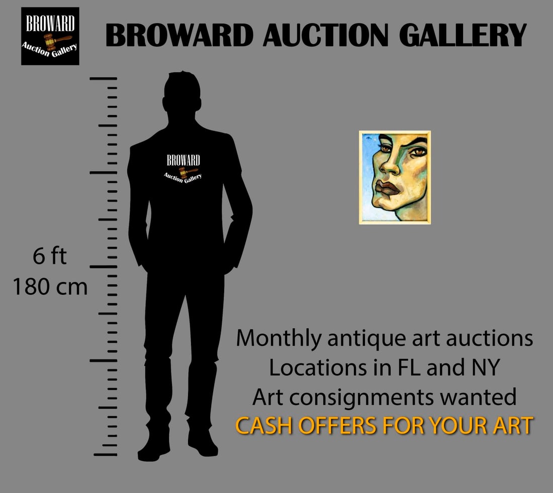 Emlen Pope Etting Jr (PA,France,1905-1993) oil painting antique - 2