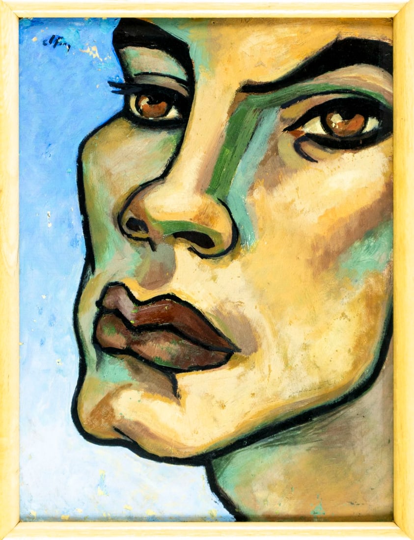 Emlen Pope Etting Jr (PA,France,1905-1993) oil painting antique - 3