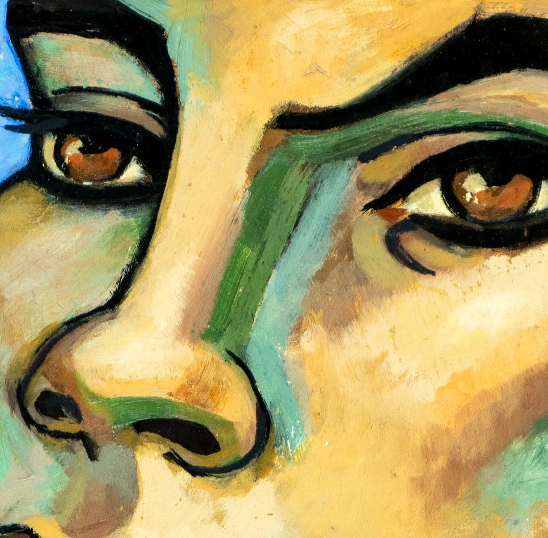 Emlen Pope Etting Jr (PA,France,1905-1993) oil painting antique - 6