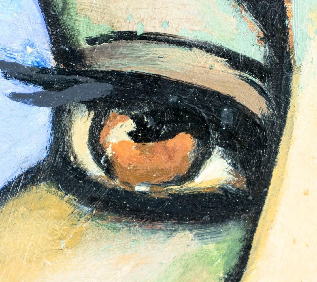 Emlen Pope Etting Jr (PA,France,1905-1993) oil painting antique - 8