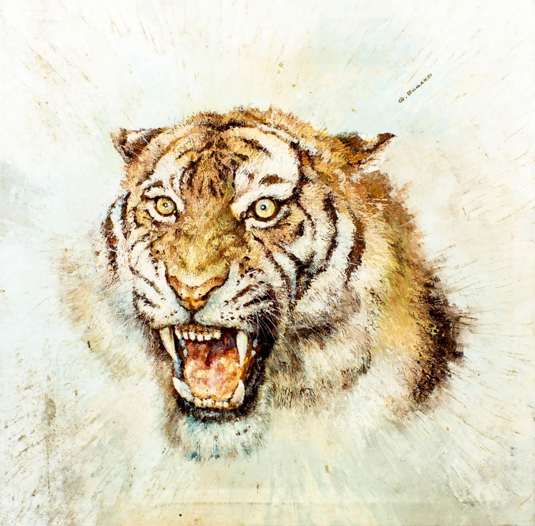 Gerald Bogard (CA,20C) oil painting (1 of 11)