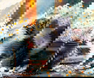 Igor Grey (Ukraine,b 1975) oil painting