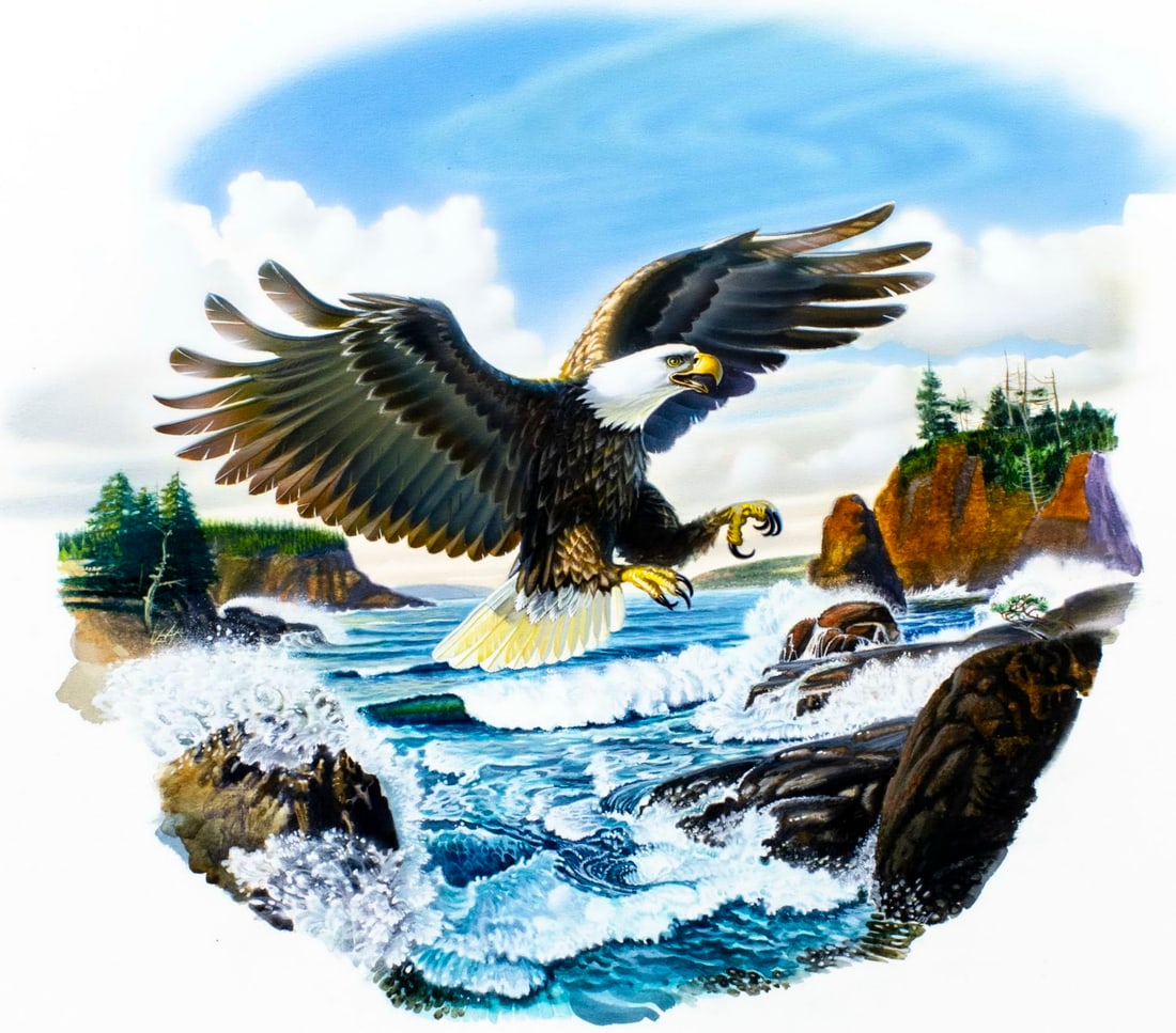 William Teodecki (MD,20C) gouache painting (1 of 12)