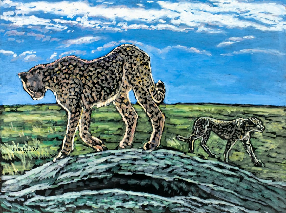 Evelyn Metzger (NY,Brazil,1911-2007) oil painting (1 of 12)