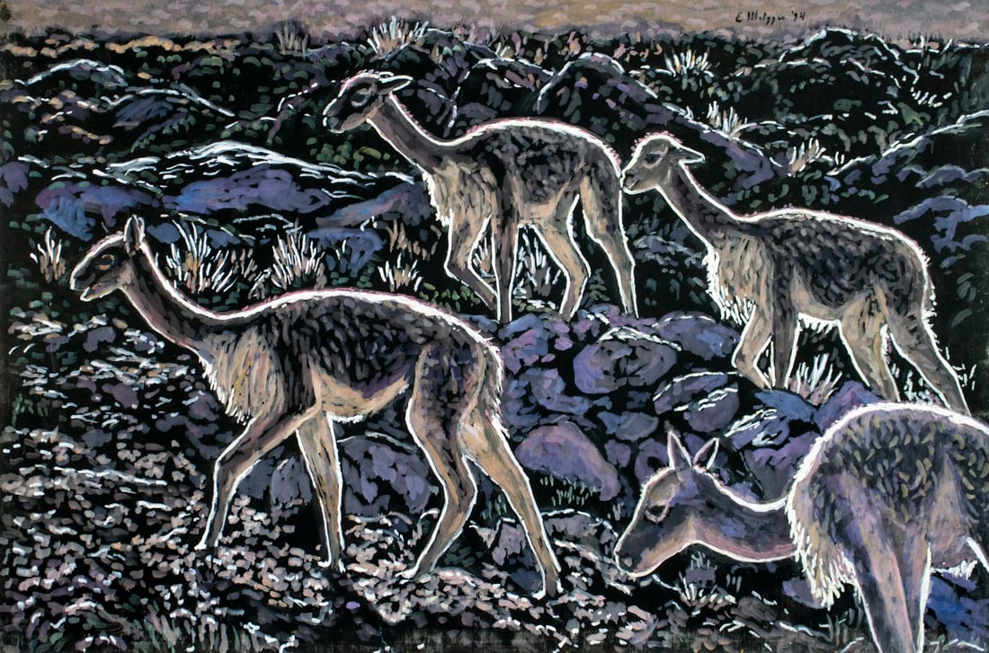 Evelyn Metzger (NY,Brazil,1911-2007) oil painting (1 of 13)