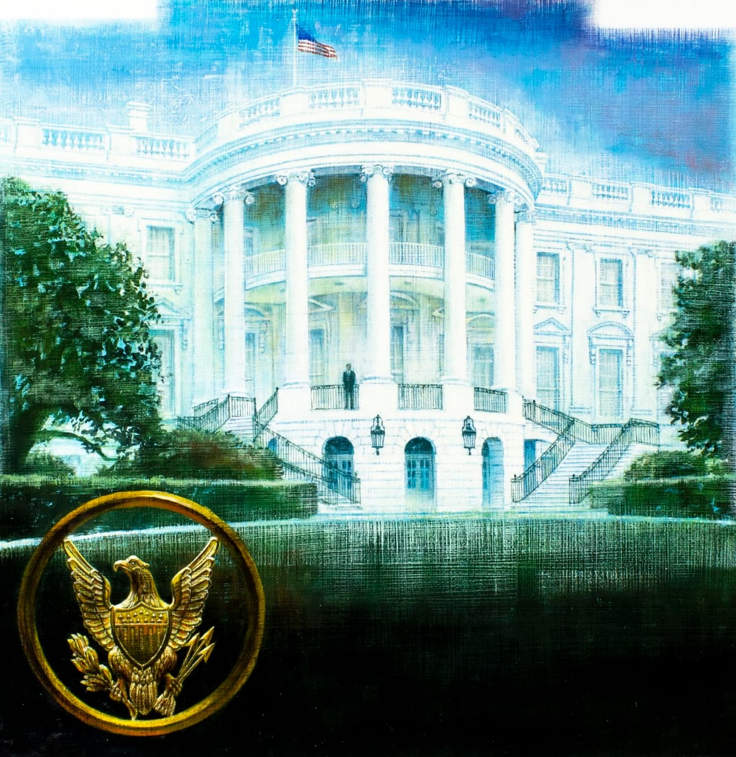 David Stone (OR,1922-2001) oil painting (1 of 14)