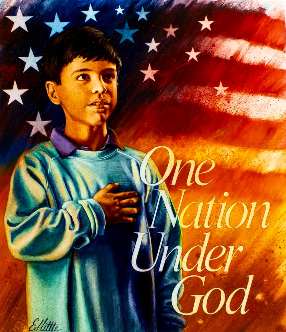 Ed Little (CT,b 1957) oil painting (1 of 13)