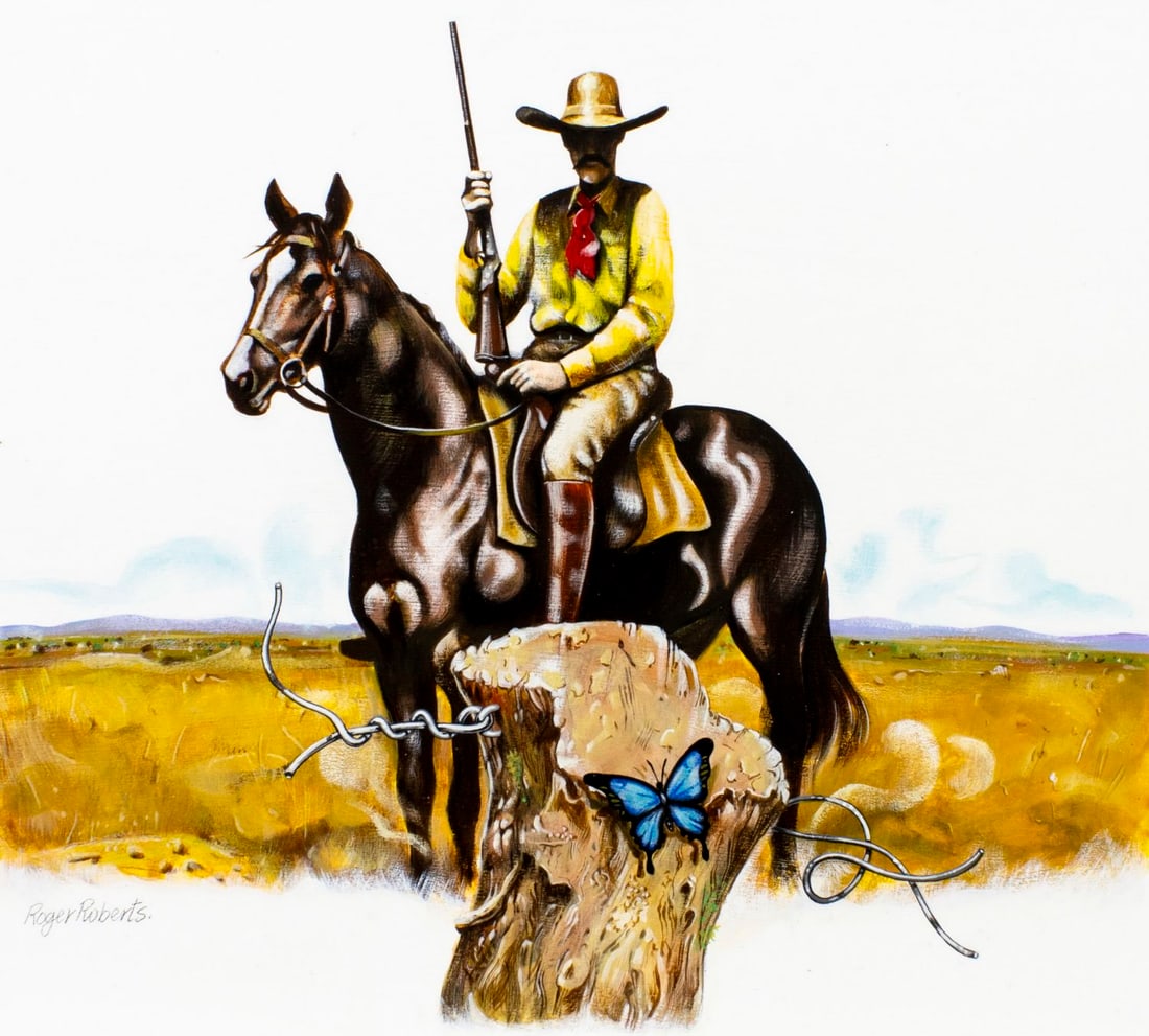 Roger Roberts (Australia,20/21C) oil painting (1 of 15)