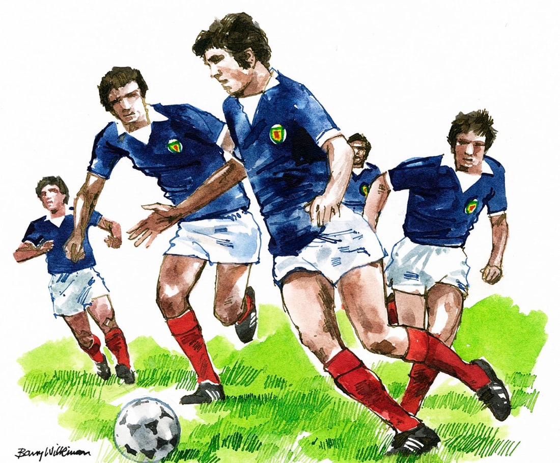 Barry Wilkinson (UK,1923-2007) watercolor painting (1 of 11)