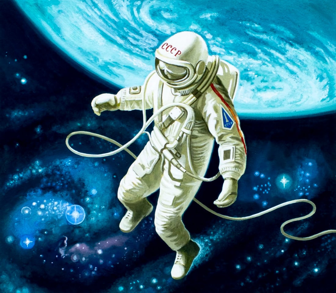 Rim Strelnikov (Russia,1932-2011) gouache painting (1 of 12)