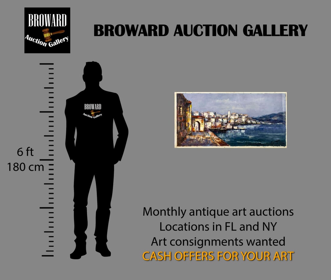 Friedrich Karl Thauer (Germany,1924-2009) oil painting - 2