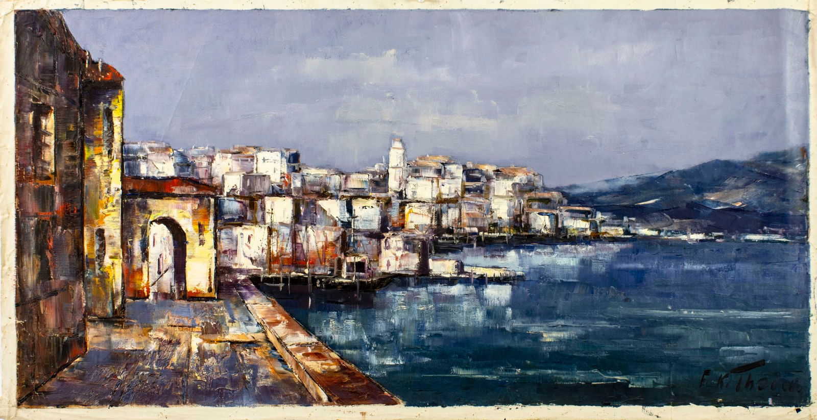 Friedrich Karl Thauer (Germany,1924-2009) oil painting - 3