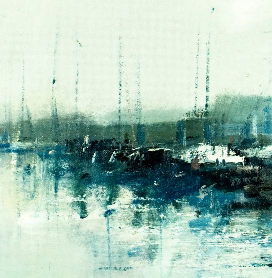 Charles C Gruppe (CT,NY,FL,1928-2019) oil painting - 6