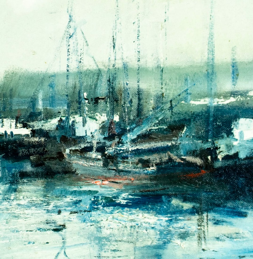 Charles C Gruppe (CT,NY,FL,1928-2019) oil painting - 7