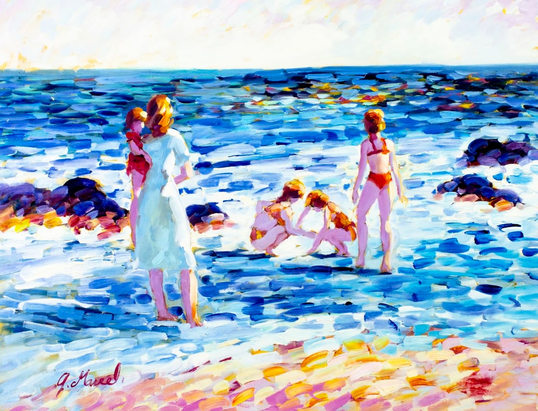 Lisandro Baylon (Argentina,US,1951-?) oil painting (1 of 13)