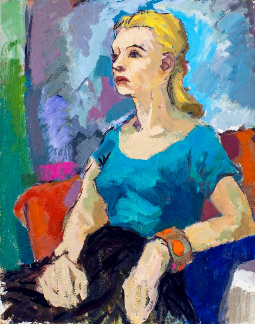 Darrell Sweet (NJ,NY,1934-2011) oil painting (1 of 12)