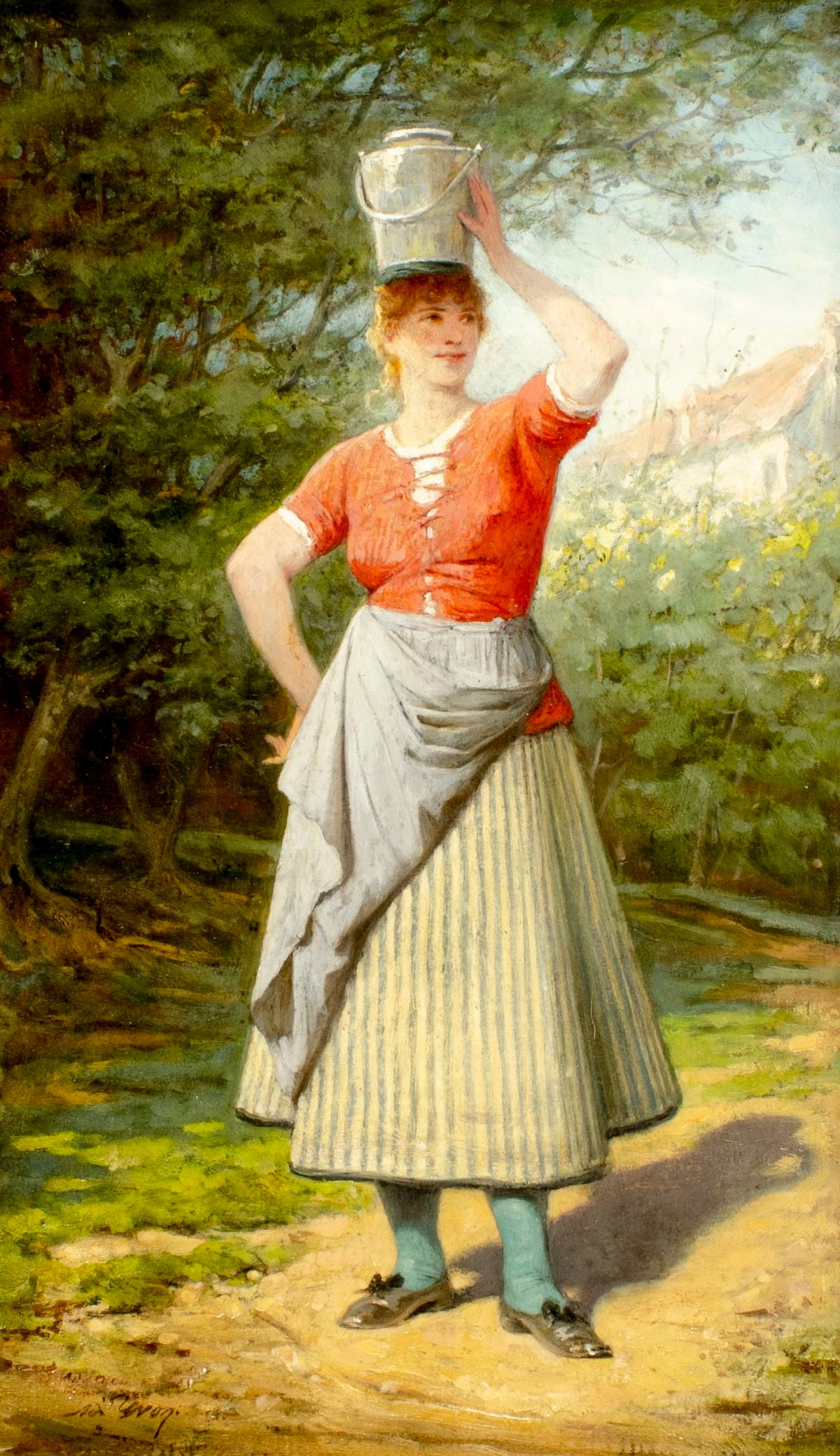 Adolphe Yvon (France,1817-1893) oil painting antique (1 of 13)